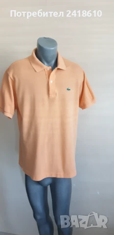 Lacoste Classic Fit  Pique Cotton Mens Size 5 - L   ОРИГИНАЛ! Мъжки Тениски - 2 Броя!, снимка 11 - Тениски - 50773482