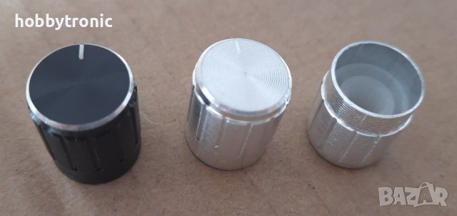 Копчета за потенциометри 15х17мм и 13х17мм, снимка 2 - Друга електроника - 44159062