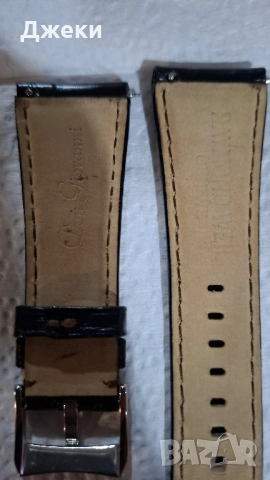 RAYMOND WEIL-DON JOVANNİ-24mm/made in Swiss , снимка 3 - Каишки за часовници - 51781793