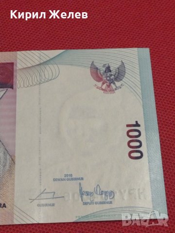 БАНКНОТА ИНДОНЕЗИЯ ПЕРФЕКТНО СЪСТОЯНИЕ МНОГО КРАСИВА ЗА КОЛЕКЦИЯ ДЕКОРАЦИЯ 36750, снимка 4 - Нумизматика и бонистика - 39857940