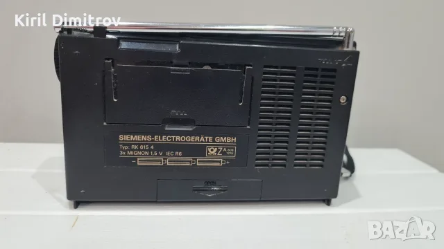 Siemens RK 615, FM/AM, снимка 6 - Радиокасетофони, транзистори - 55981805