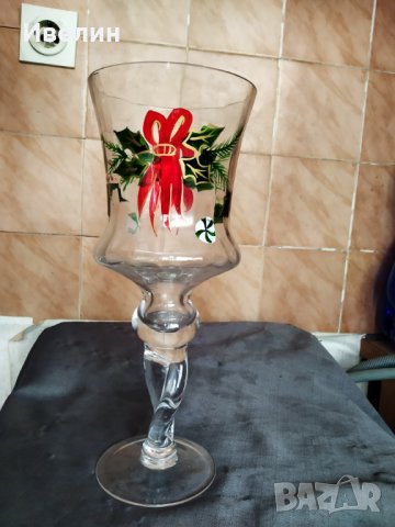 стъклена чаша за декорация
