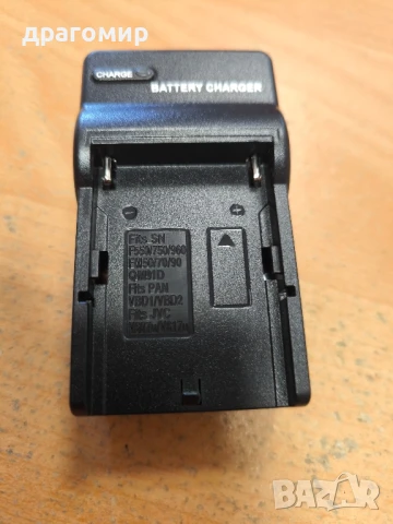 зарядно за Sony NP-F970/ FM50/QM91D, снимка 3 - Батерии, зарядни - 51324861