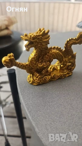 Дракон, китайска статуетка, снимка 3 - Декорация за дома - 50546241