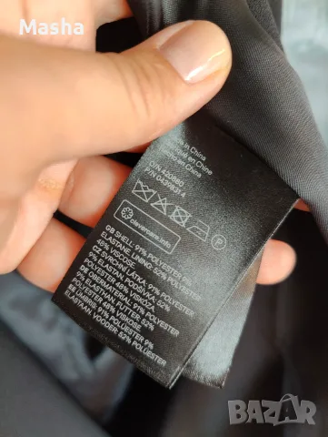 Елегантeн дълъг елек тип сако H&M (Размер 34 / XS) – Като нов!, снимка 4 - Сака - 55967555
