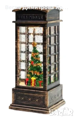 Коледна ретро декорация за празнична атмосфера, снимка 9 - Декорация за дома - 48347860