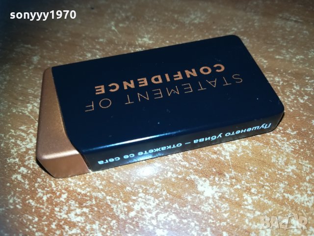 confidence-метална запалка с реотан, снимка 13 - Запалки - 30143394