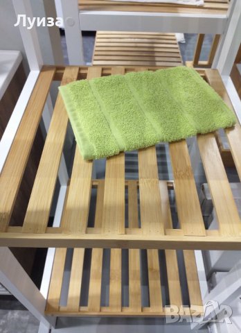 Страхотна бамбукова етажерка за баня, на 4 нива, снимка 4 - Етажерки - 30235124