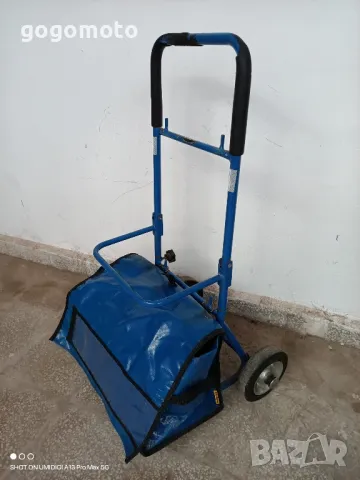 Яка, здрава шаранджийска товарна количка за рибари, за такъми, инструменти и ..., снимка 8 - Куфари с инструменти - 36397220