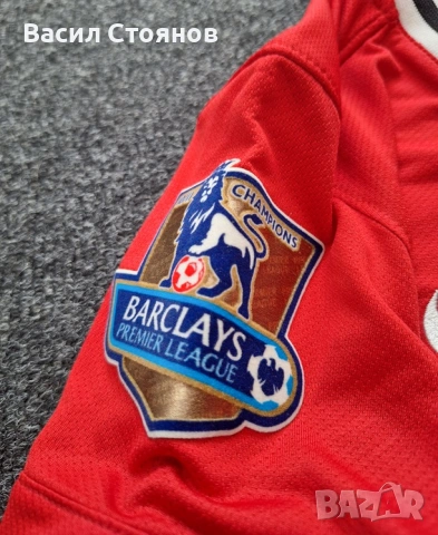 Манчестър Юн./Manchester Utd. #14 Chicharito Nike Home 2011-12г. - дамски размер XS, снимка 5 - Фен артикули - 54342389