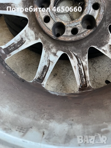 17 цолови алуминиеви джанти за Мерцедес, снимка 7 - Гуми и джанти - 52988569