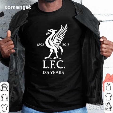 За фенове! Юбилейни тениски LIVERPOOL 125 YEARS / ЛИВЪРПУЛ! Поръчай модел с ТВОЯ идея!, снимка 2 - Тениски - 18943510