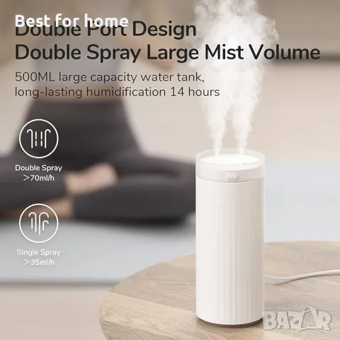 Персонален  арома дифузер JISULIFE, снимка 4 - Други стоки за дома - 49335395