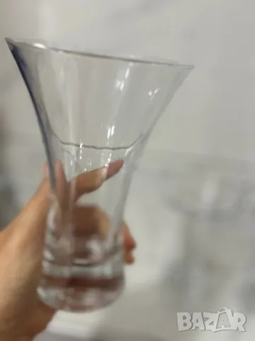 Стъклена ваза Германия 🇩🇪, снимка 5 - Вази - 48249187