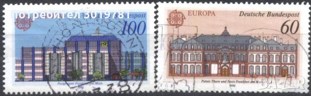 Клеймовани марки Европа СЕПТ 1990 от Германия[
