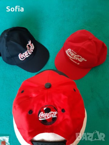 Кока Кола колекции/ Coca-Cola /Бейзболни Шапки с бродерии нови от 90-те
