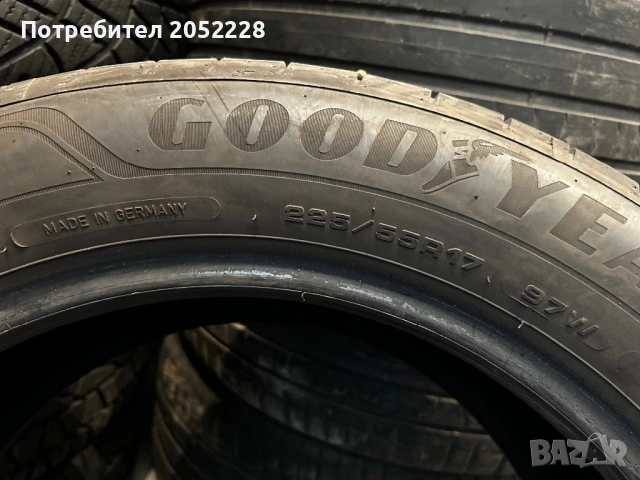 225/55/17 Goodyear, снимка 5 - Гуми и джанти - 54247666