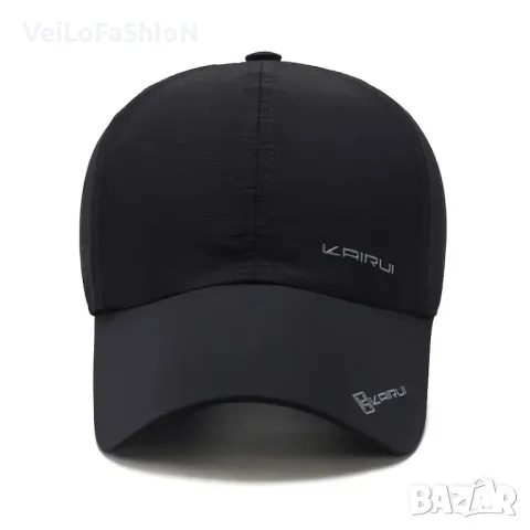 Нова шапка с козирка в два цвята, снимка 4 - Шапки - 49828527