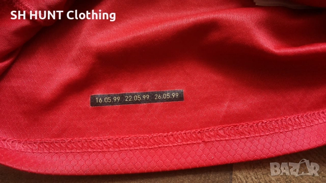 Adidas FC MANCHESTER UNITED Kids Football T-Shirt Размер 4-5 г /110 см детска футболна тениска 33-66, снимка 10 - Детски тениски и потници - 53126840