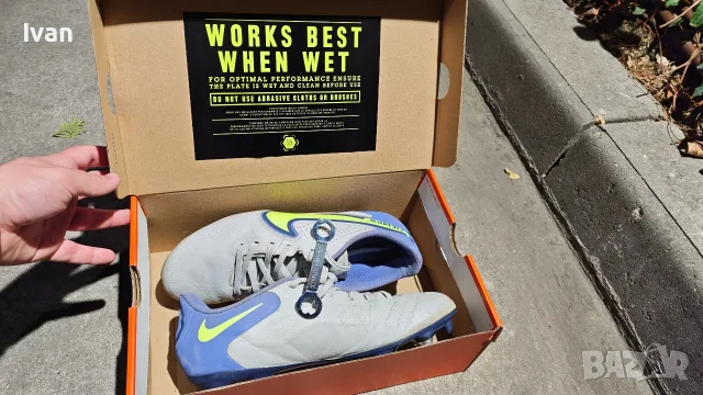 Бутонки Nike Tiempo Legend 9 anti clog, снимка 9 - Футбол - 56317933
