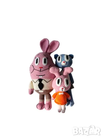 Татти и Мисифу плетени играчки , снимка 8 - Плюшени играчки - 44697886