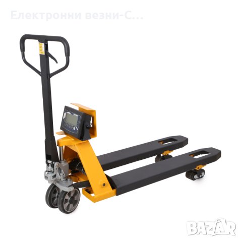 Палетна количка с кантар-Промоция