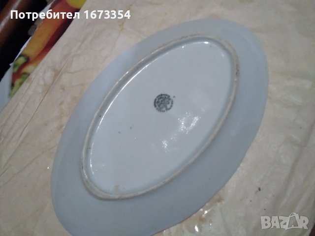 Порцеланови плата, снимка 2 - Прибори за хранене, готвене и сервиране - 37572690