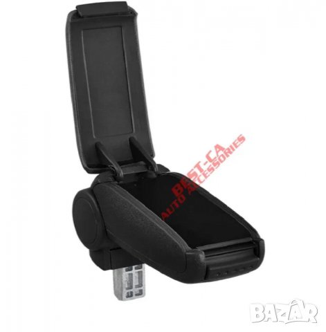 Текстилен черен подлакътник за VW Caddy 2003-2019 VW Touran 2003-2015, снимка 4 - Аксесоари и консумативи - 36681841