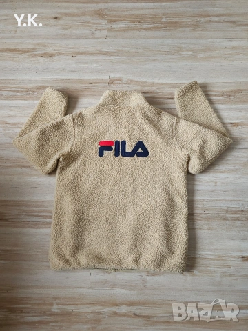 Оригинално мъжко поларено яке Fila Sherpa, снимка 4 - Якета - 53350495