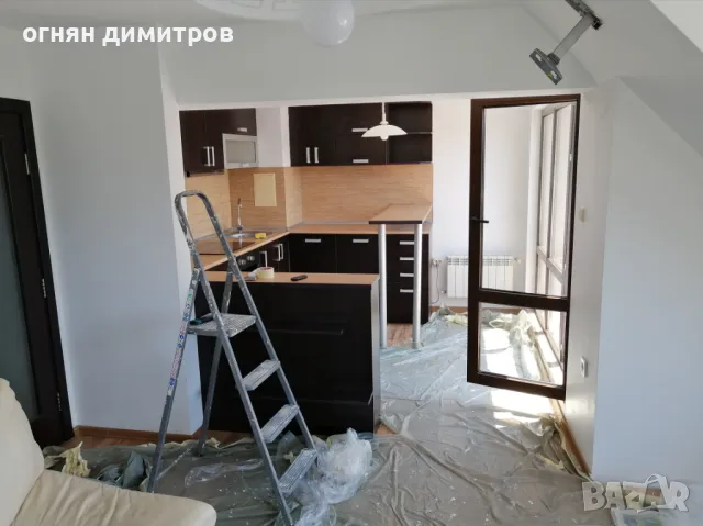 Чисто Боядисване на жилища  , шпакловка , латекс, измазване около прозорци , снимка 3 - Ремонти на апартаменти - 10310904