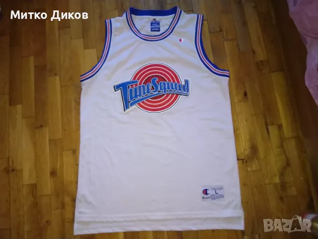 Tune Squad маркова баскетболна тениска винтидж Champion №1Bugs Bunny размер Л