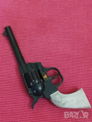 Стара играчка пистолет с капси, Италия. , снимка 2 - Колекции - 44509844