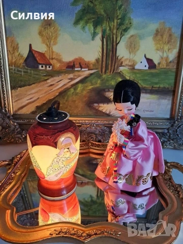 *МАЛКА ЛАМПА/ВАЗА* САТСУМА, снимка 6 - Настолни лампи - 53923128