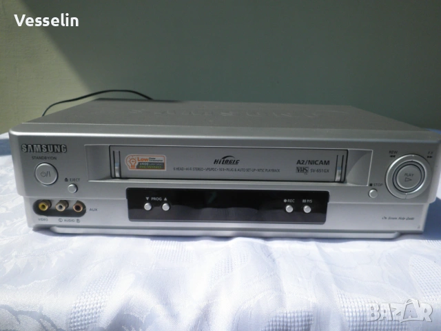 SAMSUNG 6 HEAD HI FI STEREO SV-651 GH Video plаyer