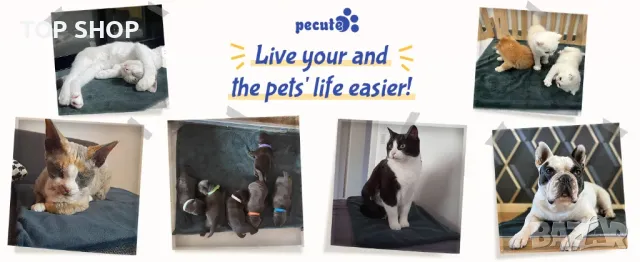 Нагревателна подложка за домашни любимци Pecute 40х 50 см, снимка 5 - За кучета - 48487013