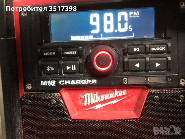 Работно акумулаторно радио Мilwaukee, снимка 10 - Винтоверти - 38402284
