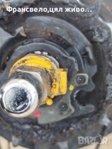 Работеща 28 цола капла 8 скорости за велосипед колело Shimano , снимка 3 - Части за велосипеди - 52176150