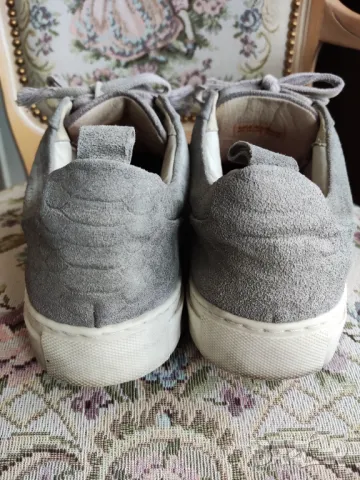 велурени сникърси Bianco, снимка 4 - Кецове - 47914305