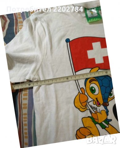 Две колекционерски тениски от световното в Бразилия 2014г, снимка 12 - Фен артикули - 29716501