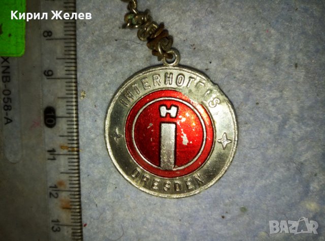 INTERHOTELS DRESDEN СТАР РЯДЪК НЕМСКИ КОЛЕКЦИОНЕРСКИ КЛЮЧОДЪРЖАТЕЛ 38877, снимка 6 - Колекции - 42082413