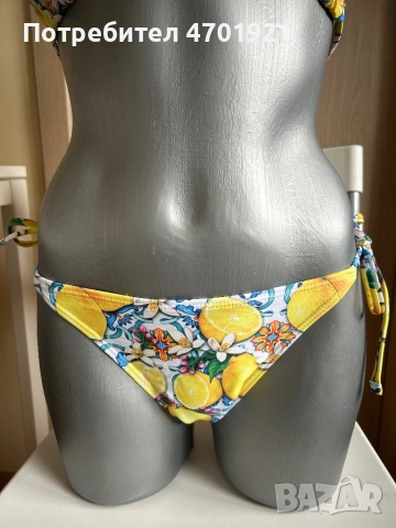 Дамски бански на лимони от две части , снимка 9 - Бански костюми - 53042054