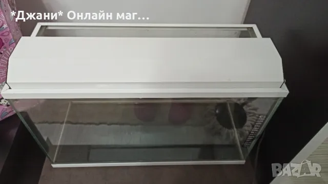 Продавам Аквариум 🐠🐟 + подарък нагревател , снимка 4 - Аквариуми - 48353992