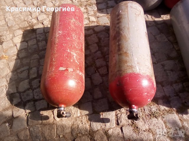 Чисто Нови Бутилки Метанови 60 литра  16 Броя 120 лева -Брой 2007г са, снимка 2 - Части - 42552911