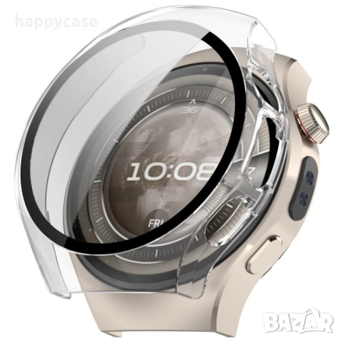 Huawei Watch 5 46 mm 42 mm / Твърд удароустойчив кейс калъф с протектор, снимка 4 - Смарт часовници - 50620409