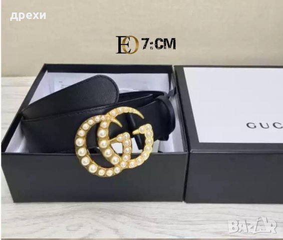 Gucci дамски широк колан, снимка 9 - Колани - 35490921