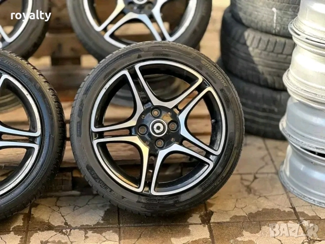 4х100 16 Цола Джанти Smart FORFOUR Спорт Пакет, снимка 3 - Аксесоари и консумативи - 52670198