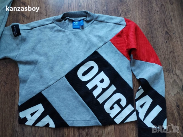 adidas Originals EQT - страхотна дамска блуза С, снимка 3 - Блузи с дълъг ръкав и пуловери - 52215999