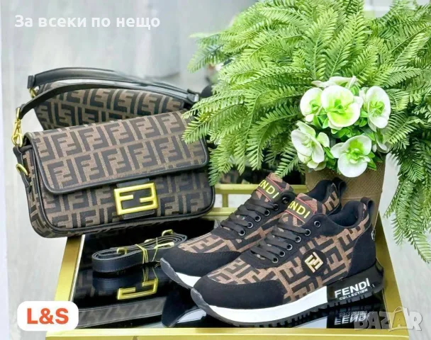 Fendi Дамски Маратонки👟Дамски Спортни Обувки Фенди - Различни Цветове Код SEM-596, снимка 2 - Маратонки - 55881079