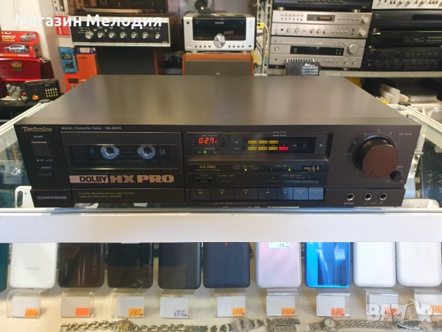 Касетен дек Technics RS-B505 В отлично техническо и визуално състояние., снимка 2 - Декове - 41332049