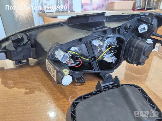 Кристален Неразличим от нов Оригинален десен фар за Пежо 206, снимка 5 - Части - 52579845